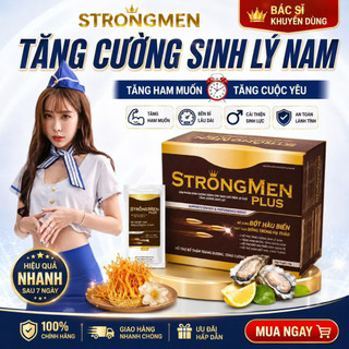 Cải Thiện Sinh Lý Nam STRONG MEN PLUS, Kéo Dài Thời Gian Quan Hệ ,Chống Xuất Tinh Sớm , Rối Loạn Cương Dương