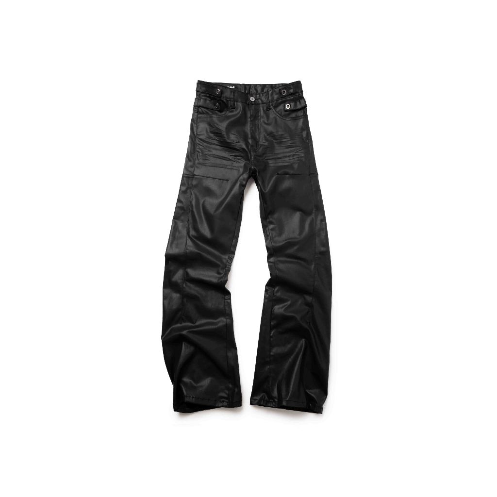 VEINDALS BOOTCUT LUSTER KHAKI PANTS