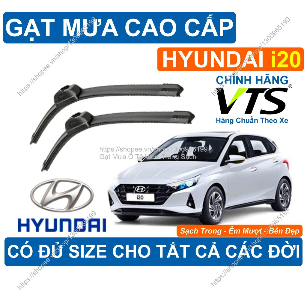 Gạt Mưa A8 Kính Lái Hyundai i20, Cặp Gạt Mưa Kính Lái Hyundai i20….., Có Đủ Size Cho Các Đời Xe Hyun