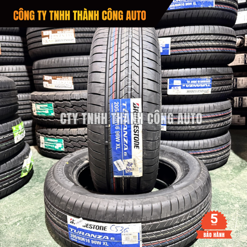 Lốp 205/60R16 BRIDGESTONE T06 - Lốp xe Mazda 3 - Vỏ Xpander Vỏ Carens 205 60 R16 chính hãng