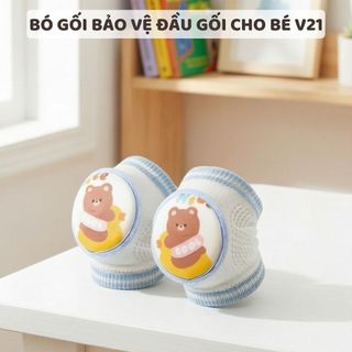 Vớ Bảo Vệ Đầu Gối Cho Bé V21 Hinata – Chất Cotton Cao Cấp, Mềm Mại, Bảo Vệ Bé Khi Tập Bò Tập Đi