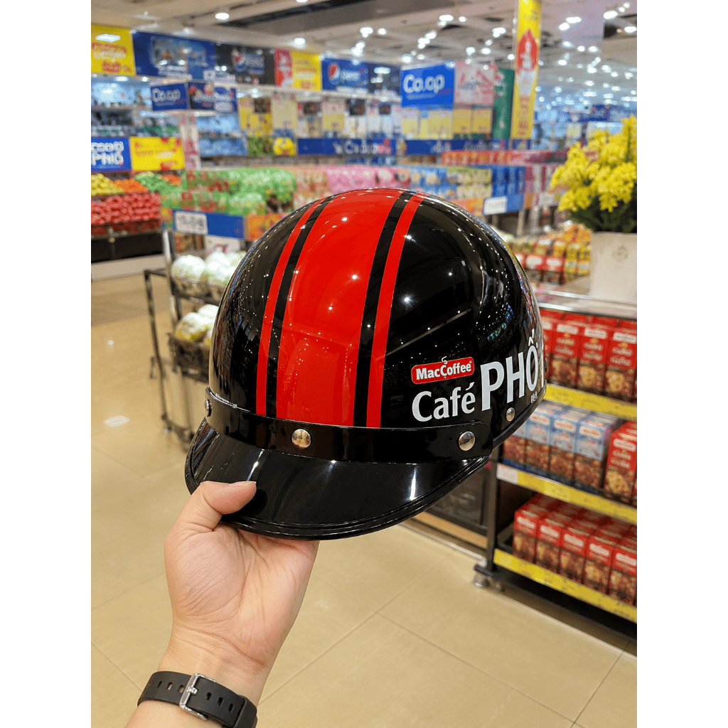 Nón Bảo Hiểm CF Phố Chính Hãng | Nón Nửa Đầu Cao Cấp - Bền Đẹp - Form Chuẩn - Giá Siêu Rẻ