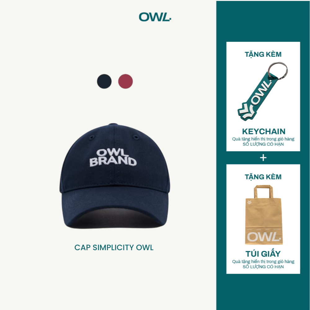 Mũ/nón lưỡi trai Owlbrand Simlicity