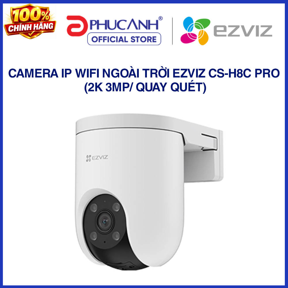 Camera ip wifi ngoài trời EZVIZ CS-H8C Pro/C8C 2K/3K 3MP/4MP/5MP