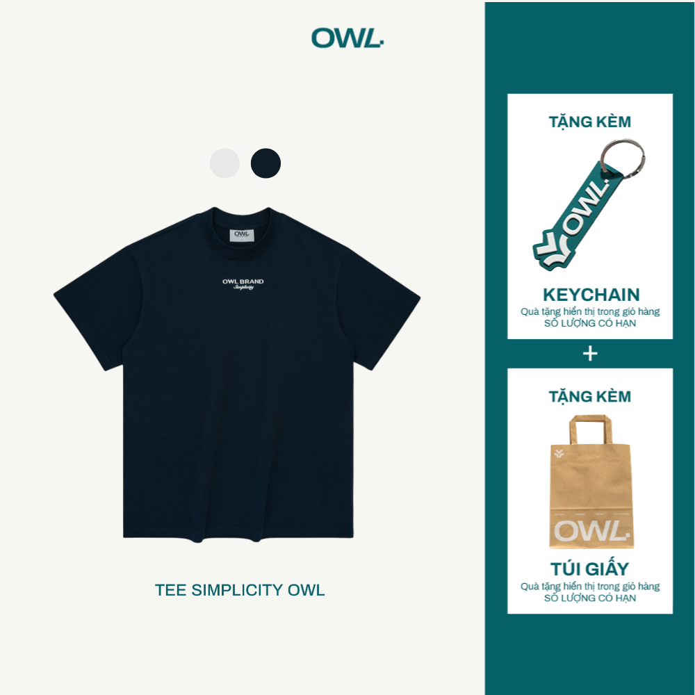 Áo thun Owlbrand Simplicity