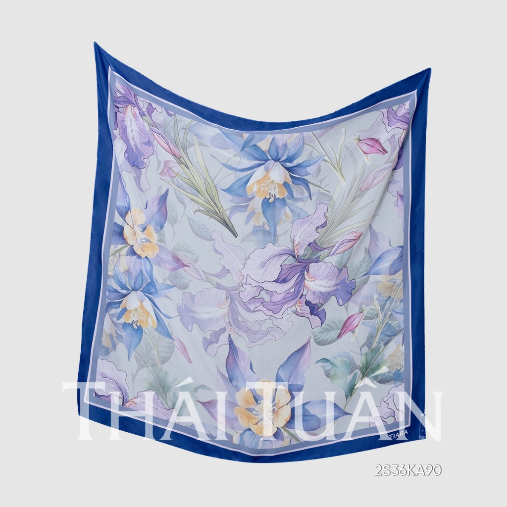 Khăn Choàng Vuông Cao Cấp 90x90cm 2S36KA90 - Thái Tuấn Fashion