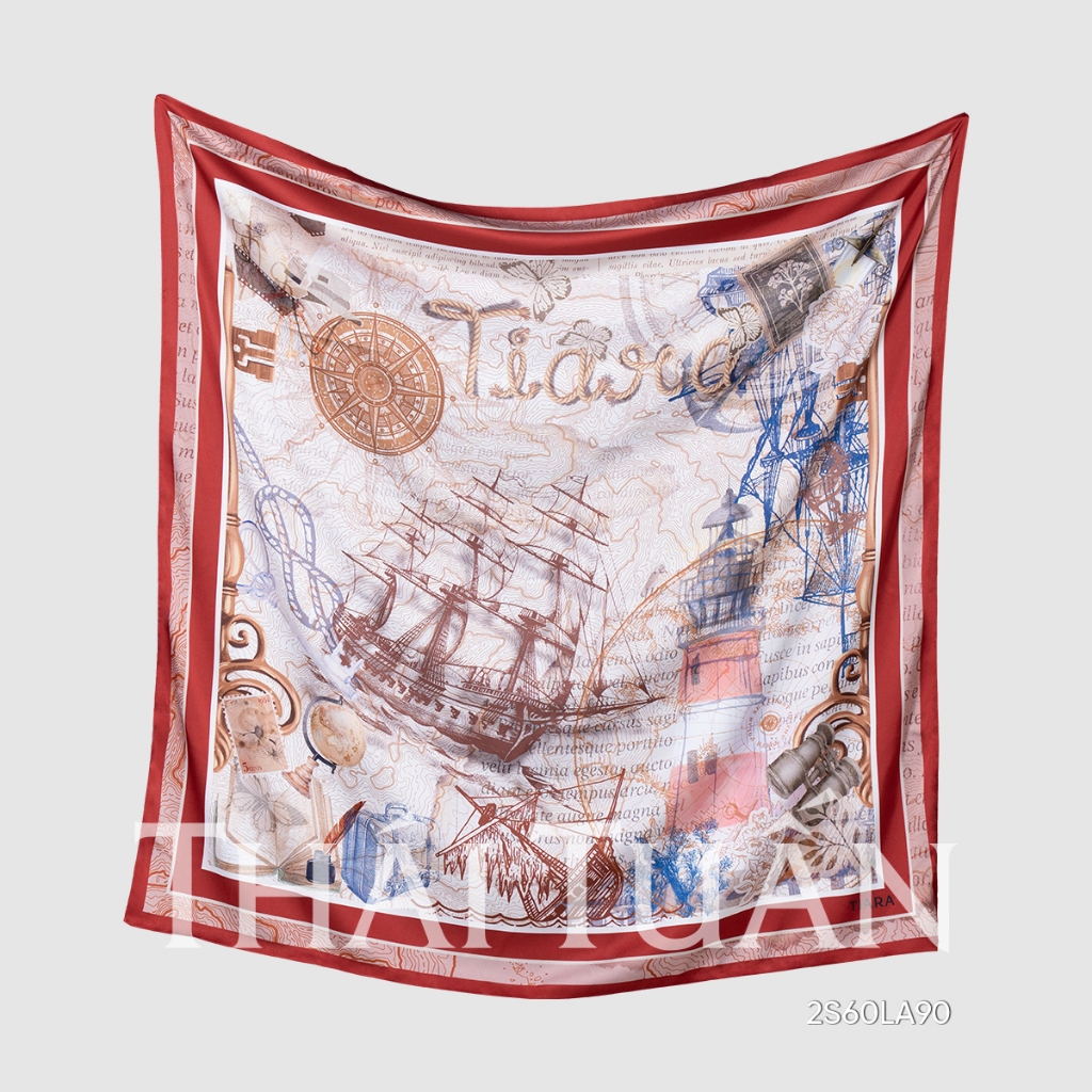 Khăn Choàng Vuông Cao Cấp 90x90cm 2S60LA90 - Thái Tuấn Fashion