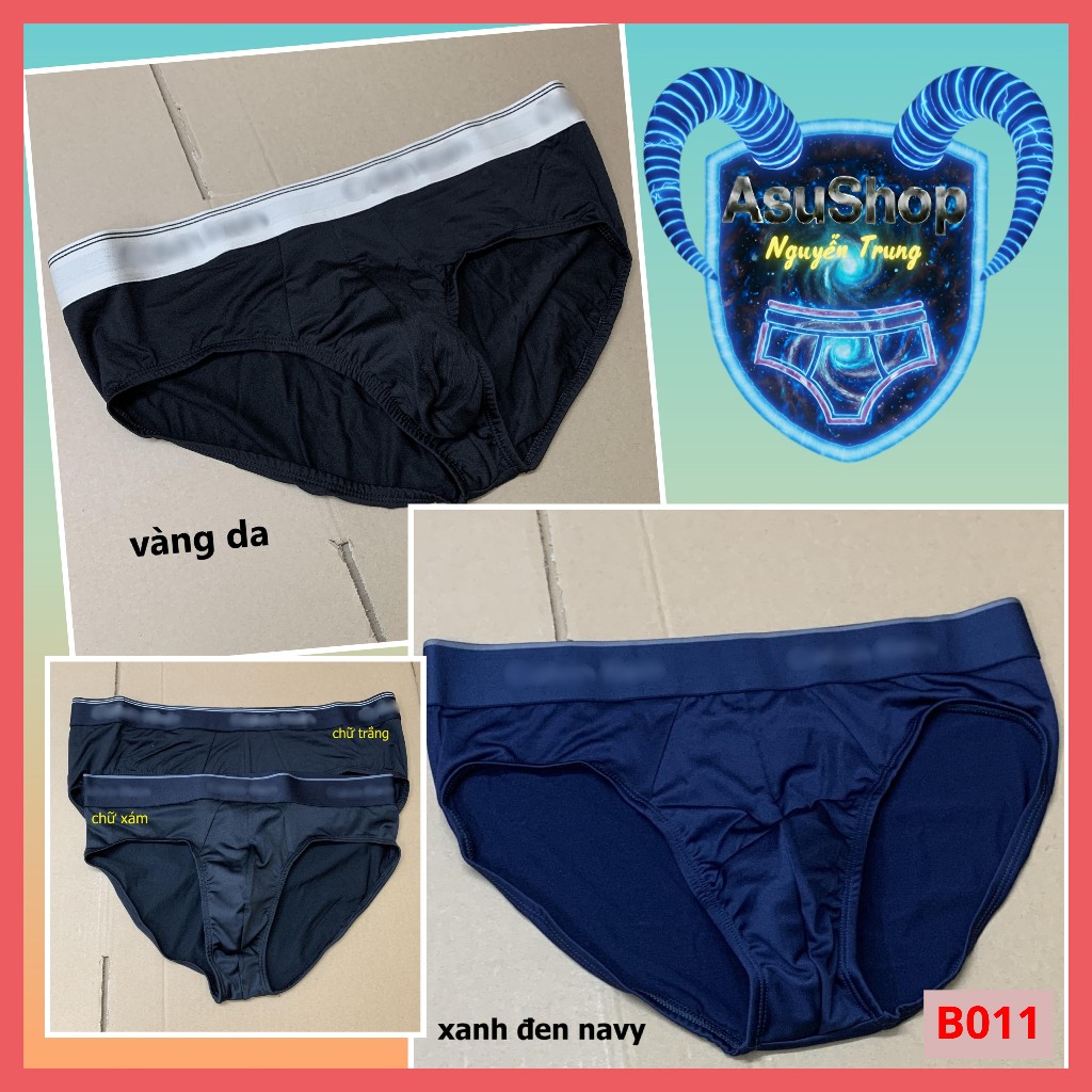 B011,S-M-L> Tam giác thun lạnh Micro Stretch - Hip Brief Quần lót nam