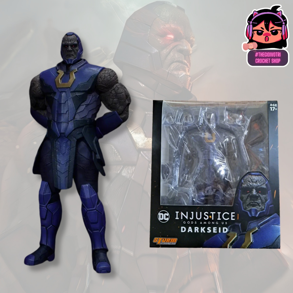 STORM TOYS COLLECTIBLES (AUTHENTIC) HIGH QUALITY ACTION FIGURE "DARKSEID - INJUSTICE: GODS AMONG US"
