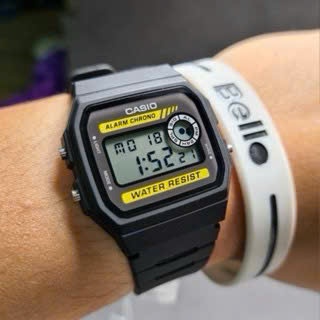 Đồng Hồ Casio F94 - F91 Huyền Thoại Chống Nước Đi Bơi Thoải Mái, Dây Nhựa Bền Bỉ, Bảo Hành 12 Tháng