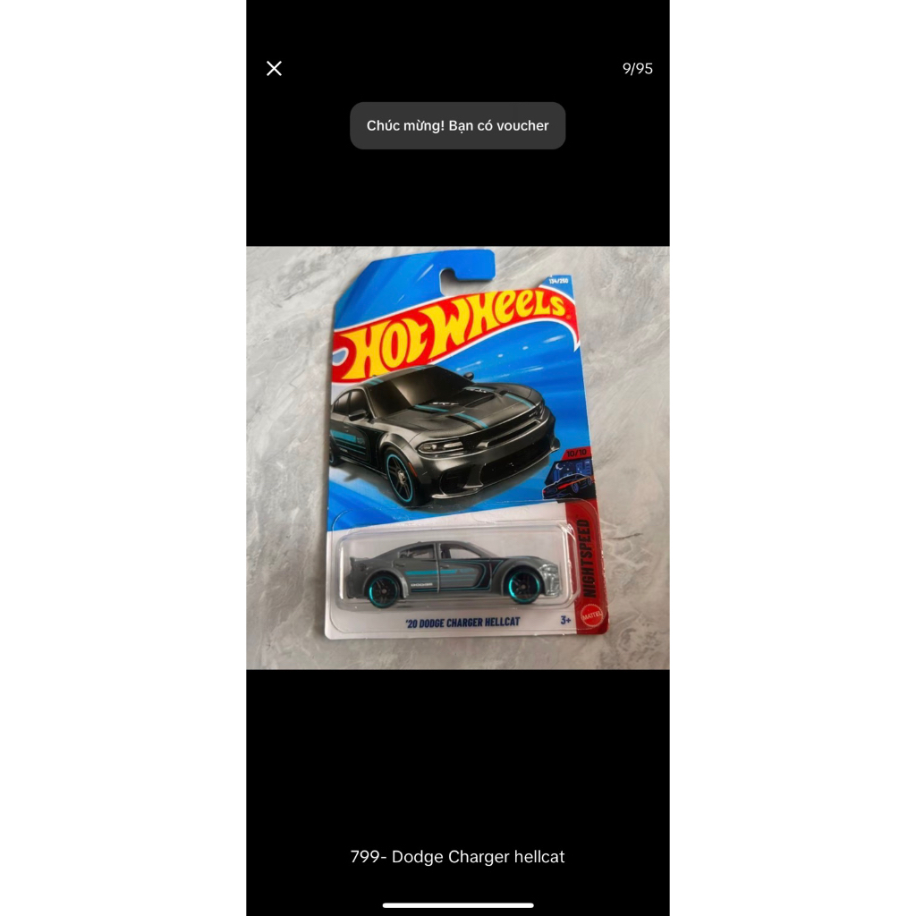 Hotwheels  Dodge Hellcat