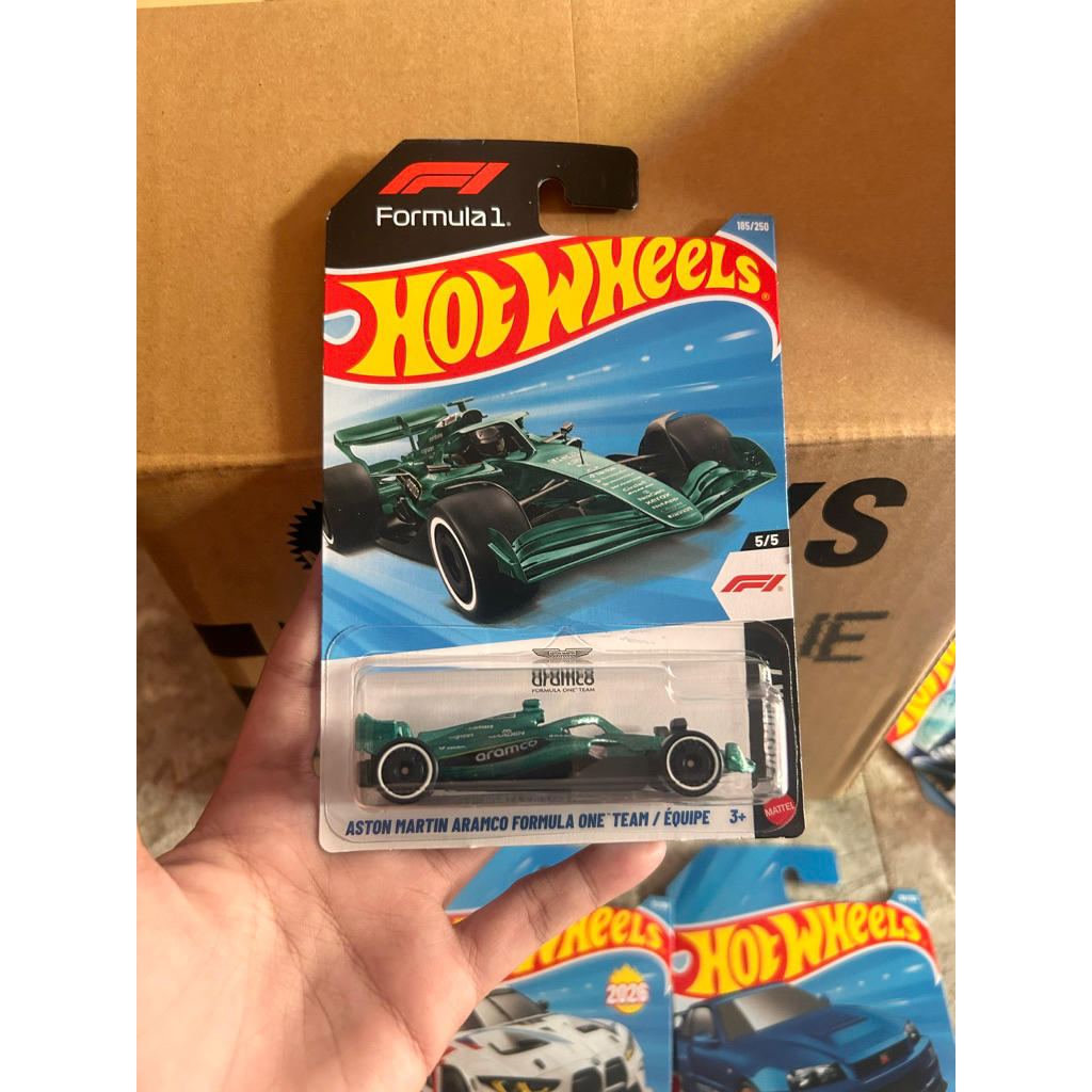 Hotwheels F1 Aston martin