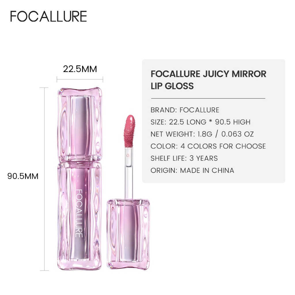 [NEW] Focallure Spring Glow Son Tint Bóng Mọng Nước 1.8g | BigBuy360 - bigbuy360.vn