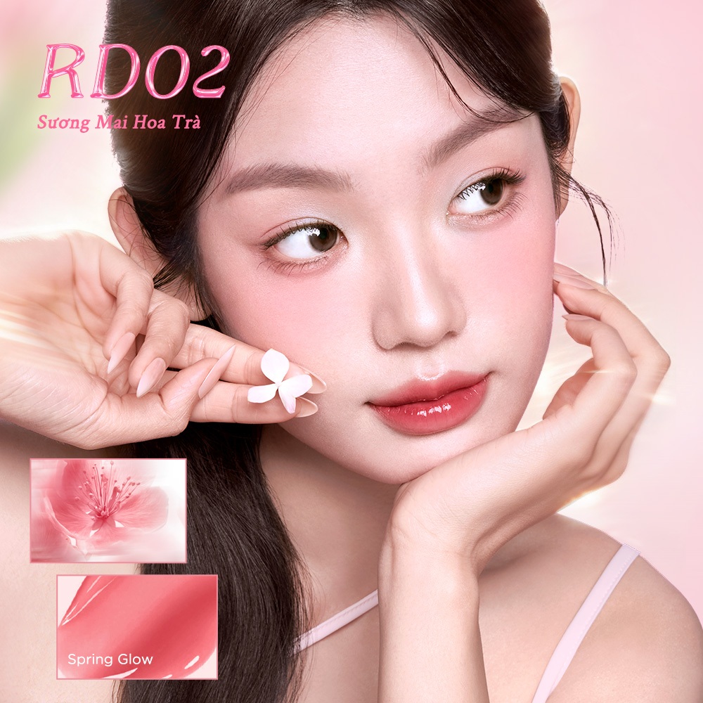 [NEW] Focallure Spring Glow Son Tint Bóng Mọng Nước 1.8g | BigBuy360 - bigbuy360.vn