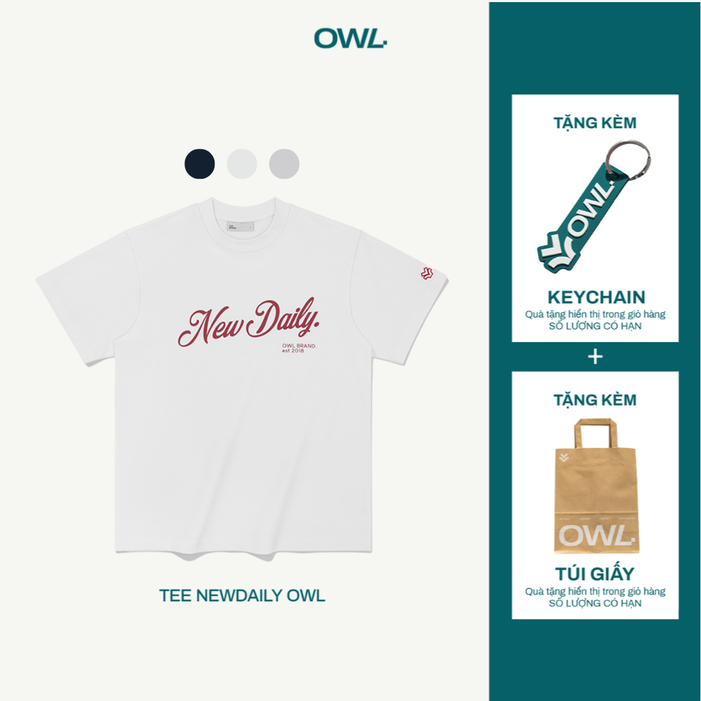 Áo thun Owlbrand Newdaily