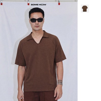 [New7] Áo Polo Raplan Trụ V Summer, Chất Vải Cotton Thoải Mái Co Giản Tốt, PL0238, SOME HOW STORE