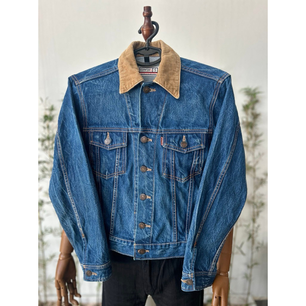 EDWIN Vintage - Áo Khoác Denim ( 2hand )🔥