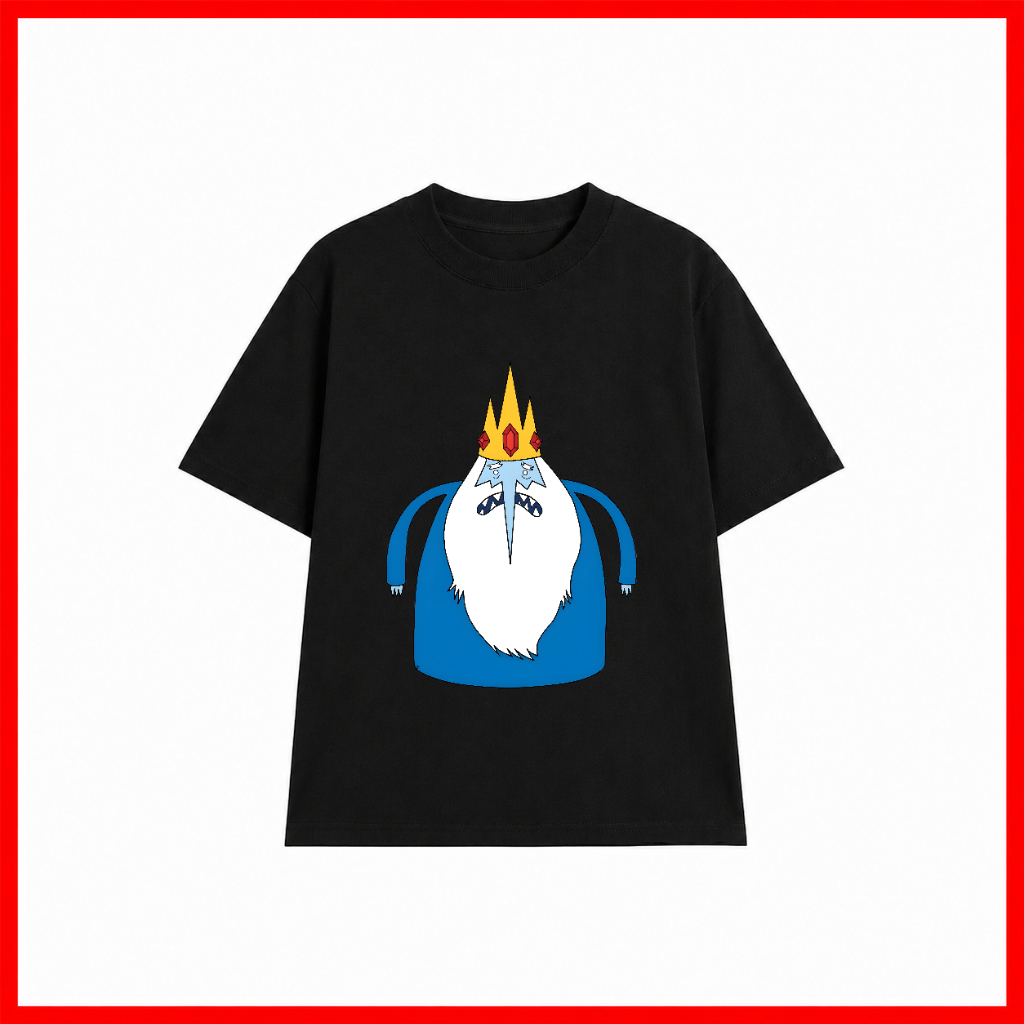 Áo Thun Ice King - Adventure Time character, Unisex Form Rộng Cotton Mềm