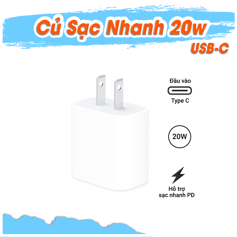 Củ sạc nhanh 20W Type C  RP-U133 | FTC Shop