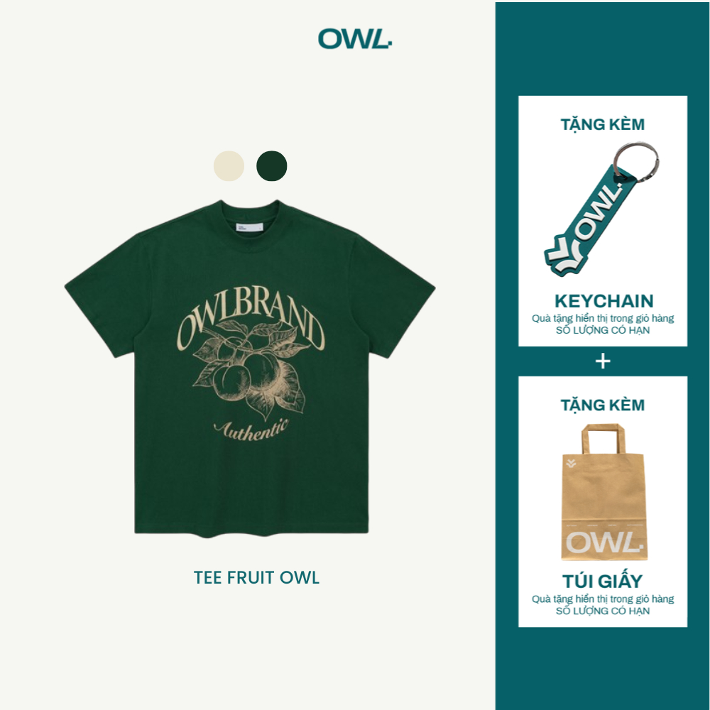 Áo thun nam Owlbrand Fruit