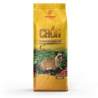 Cà Phê Chồn Rang Xay Mê Trang 500G - Cao Cấp, Hương Khói Gỗ Độc Đáo, Đậm Đà Thơm Ngon