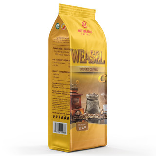 Cà Phê Chồn Rang Xay Mê Trang 500G - Cao Cấp, Hương Khói Gỗ Độc Đáo, Đậm Đà Thơm Ngon