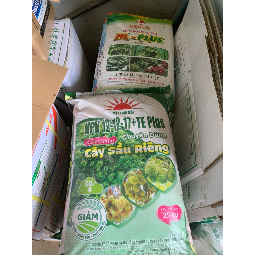 Phân sầu riêng 12-12-17 bán lẻ ký