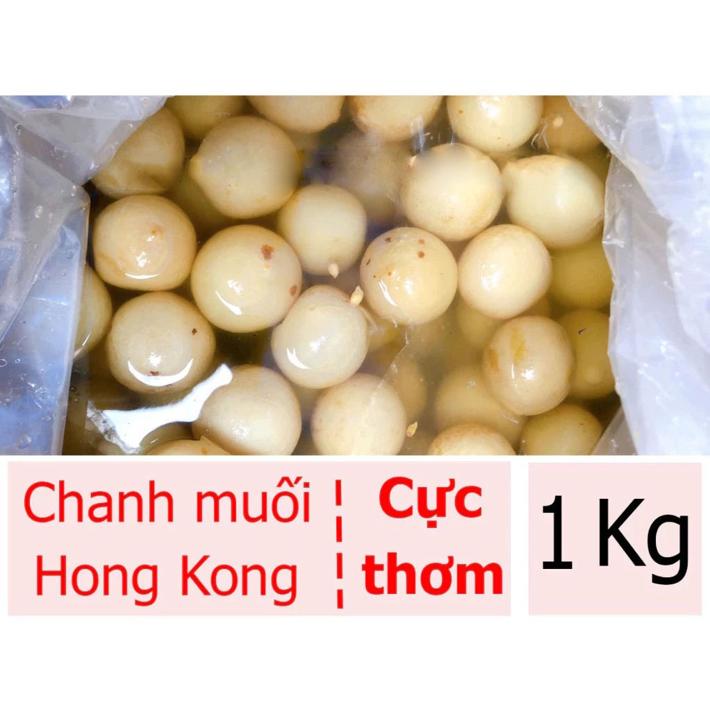 CHANH MUỐI HONG KONG 1KG - HONG KONG PRESERVED LEMON