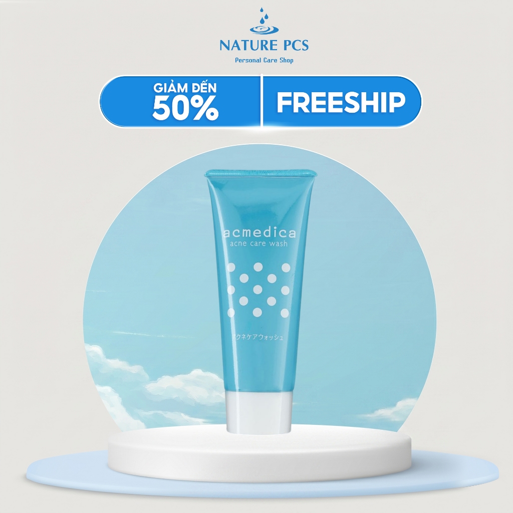 Sữa rửa mặt cho da dầu & mụn Naris Acmedica Acne Care Wash 100gr