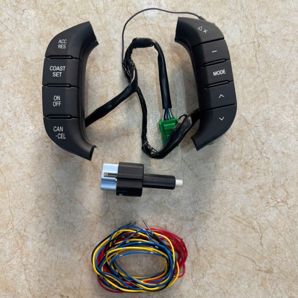 Cruise control + Khiển vô lăng Mitsubishi Pajero V93 Ga tự động Mitsubishi Pajero V93 kèm giắc cắm v