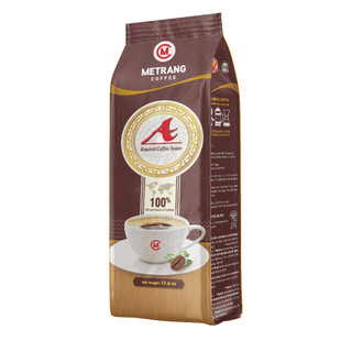 Cà Phê Hạt Rang Mộc Robusta Mê Trang 500G (Túi hạt) - 100% Robusta Nguyên Chất, Đậm Vị, Hậu Ngọt