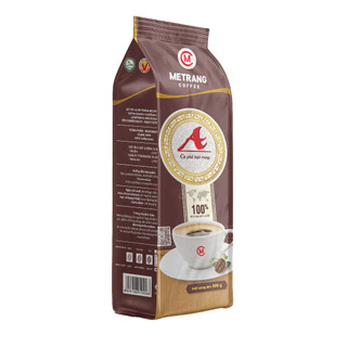 Cà Phê Hạt Rang Mộc Robusta Mê Trang 500G (Túi hạt) - 100% Robusta Nguyên Chất, Đậm Vị, Hậu Ngọt