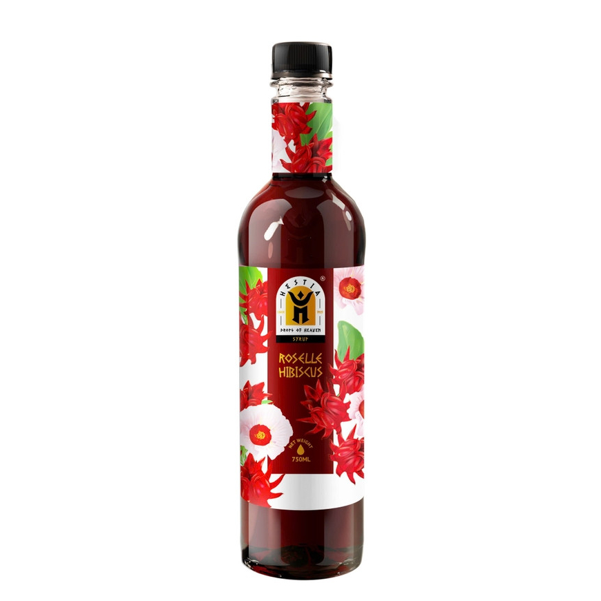 Siro/ syrup Hestia chai 750ml - HIBICUS