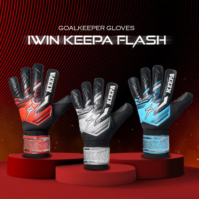 Găng tay thủ môn iwin flash, găng tay bóng đá - yousport