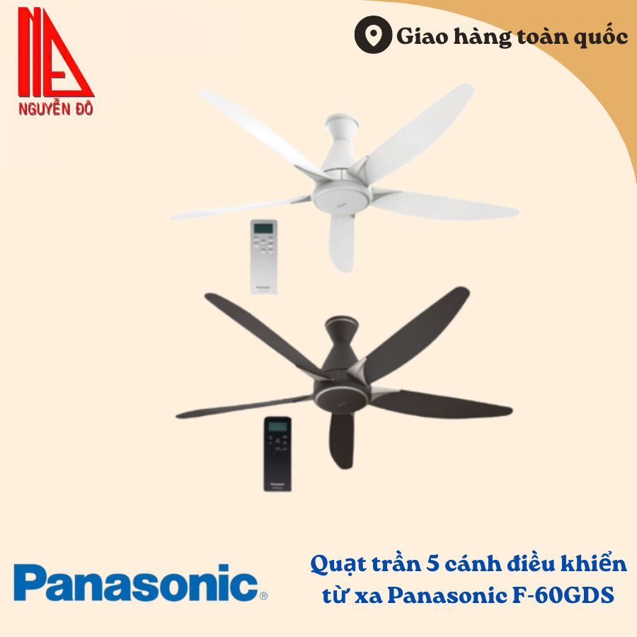 Quạt trần 5 cánh Panasonic F-60GDS 40W