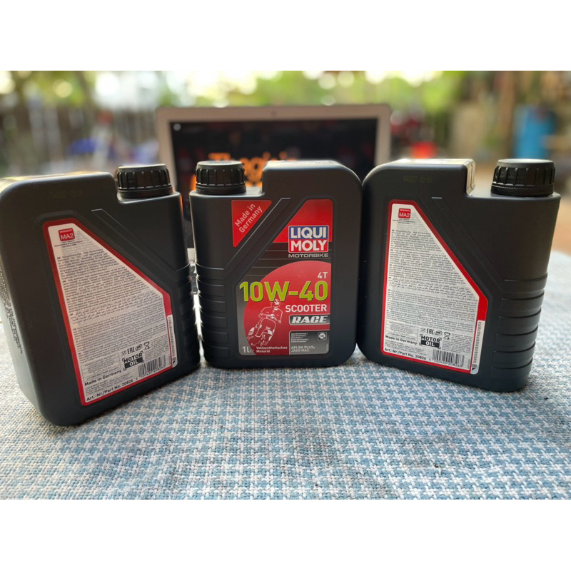 Dầu Liqui Moly Scooter Race 10w40 cho xe ga ( 20826)