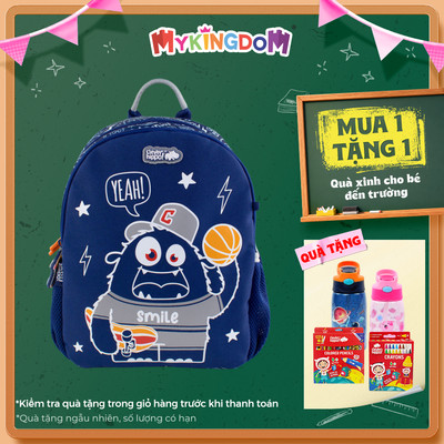 Ba Lô Mẫu Giáo, Mầm Non Mini Cool & Fun CLEVER HIPPO BC4122/BLUE