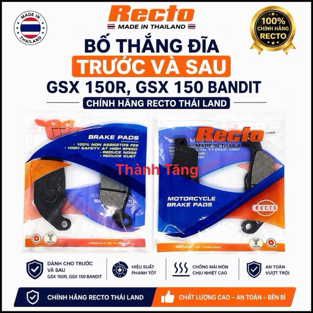Bố thắng đĩa gsx 150r,gsx 150 bandit trước và sau ====