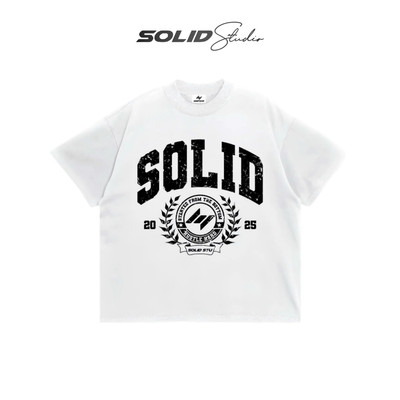 Áo Thun Boxy ''UNIVERSITY'' SolidStu Local Brand Unisex Nam Nữ - TS38