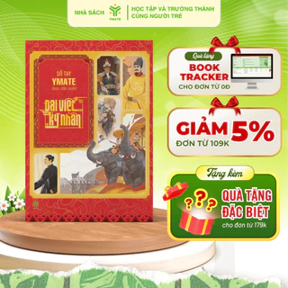 Sổ Tay YMATE - Sổ Tay Đại Việt Kỳ Nhân, Sổ Tay Ghi Chép A5, 80 Trang - YMATE Books