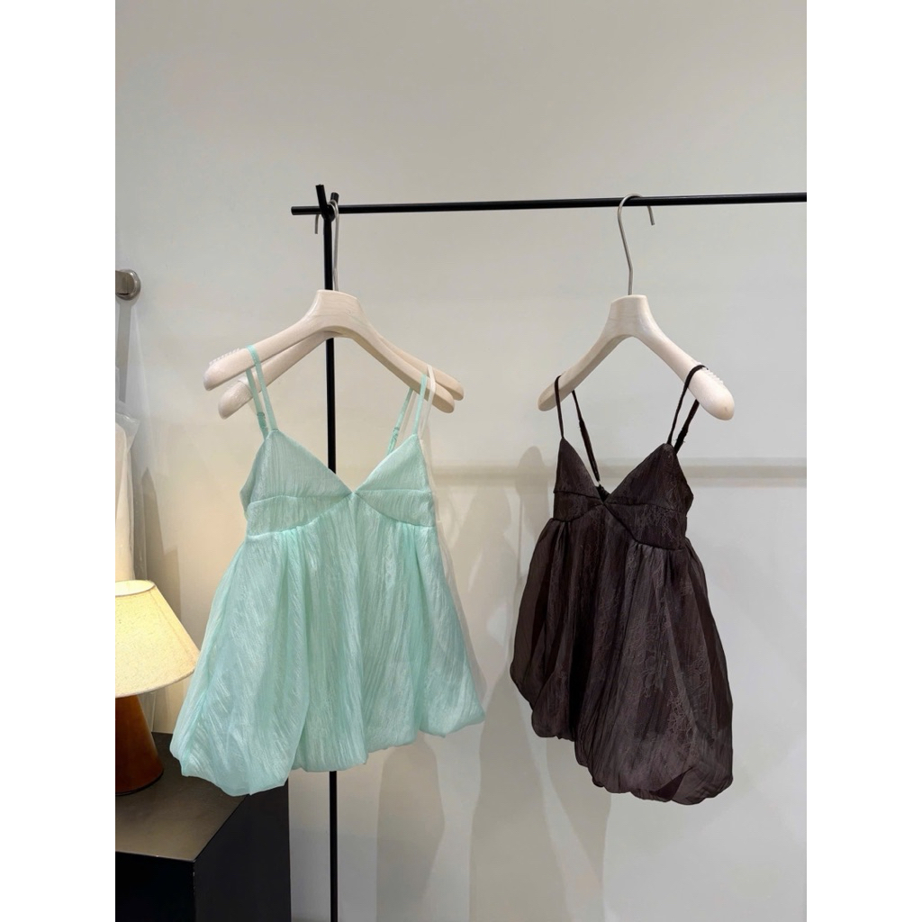 𝐬𝐭𝐮𝐝𝐢𝐨𝐛𝐲𝟐𝟓 | ÁO DÂY BÍ CỔ V LAYER REN