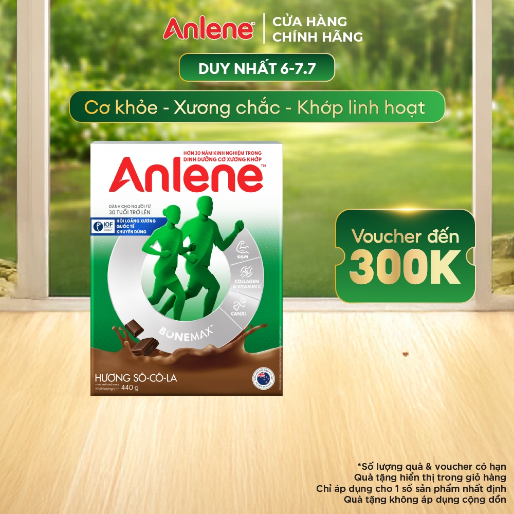 Sữa Bột Anlene Hương chocolate 440g