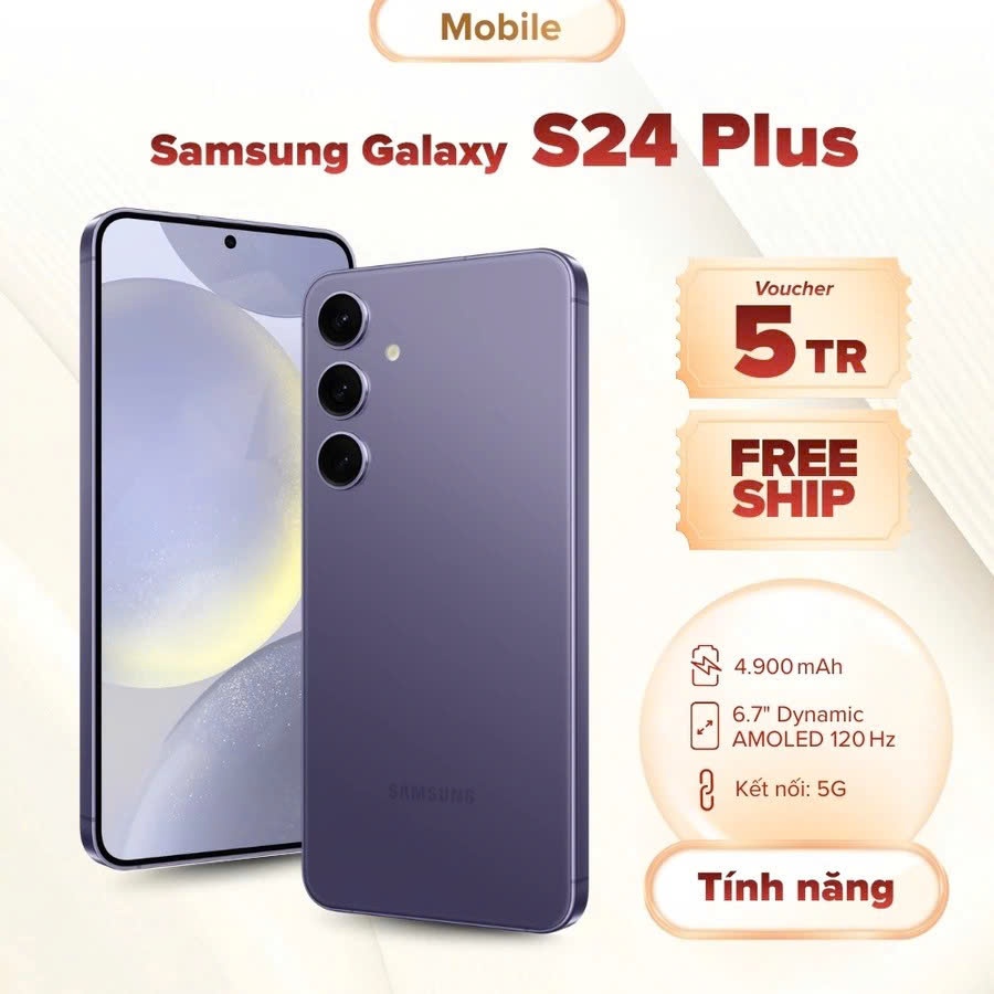 Điện Thoại Cũ   Samsung Galaxy S24+ 5G