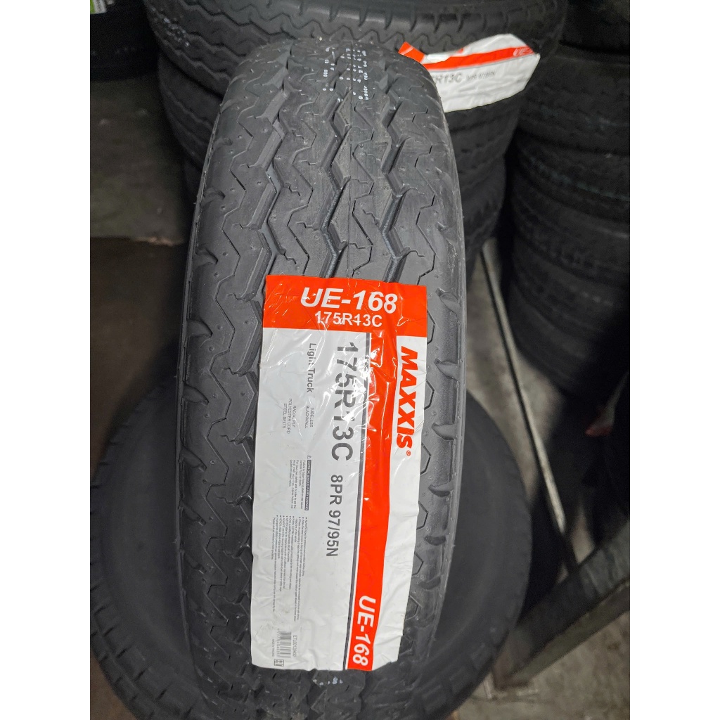 Lốp Maxxis Thái Lan 165R13C 8PR UE168 date 2025 mới 100%, hàng chính hãng bảo hành 7 năm (Lốp không 