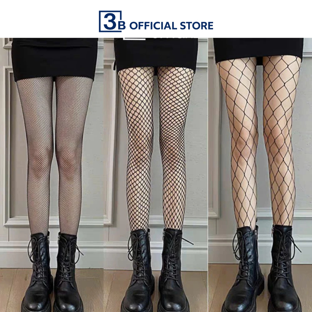 Quần vớ tất lưới đen nữ sexy Design By 3B thời trang Hàn Quốc