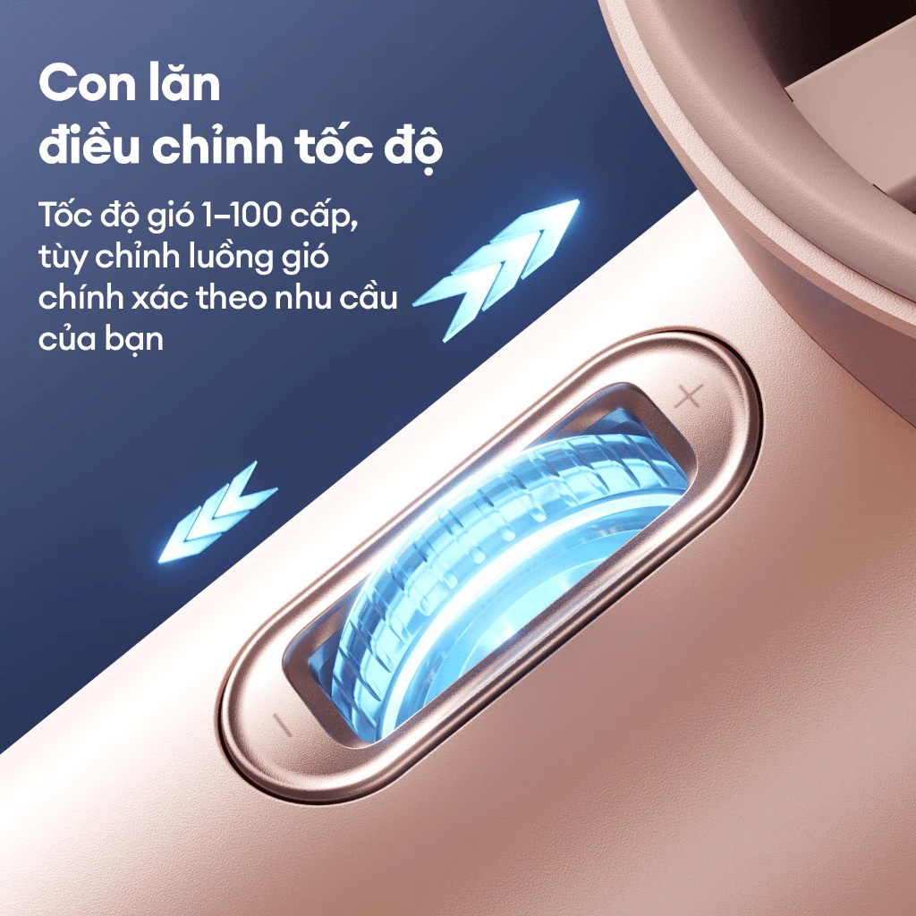 Quạt Cầm Tay Cao Cấp JISULIFE Pro1 FA53 - ABS | Màn LED Hiển Thị | Sử Dụng Lên Đến 12h | 15.000 RPM | BigBuy360 - bigbuy360.vn