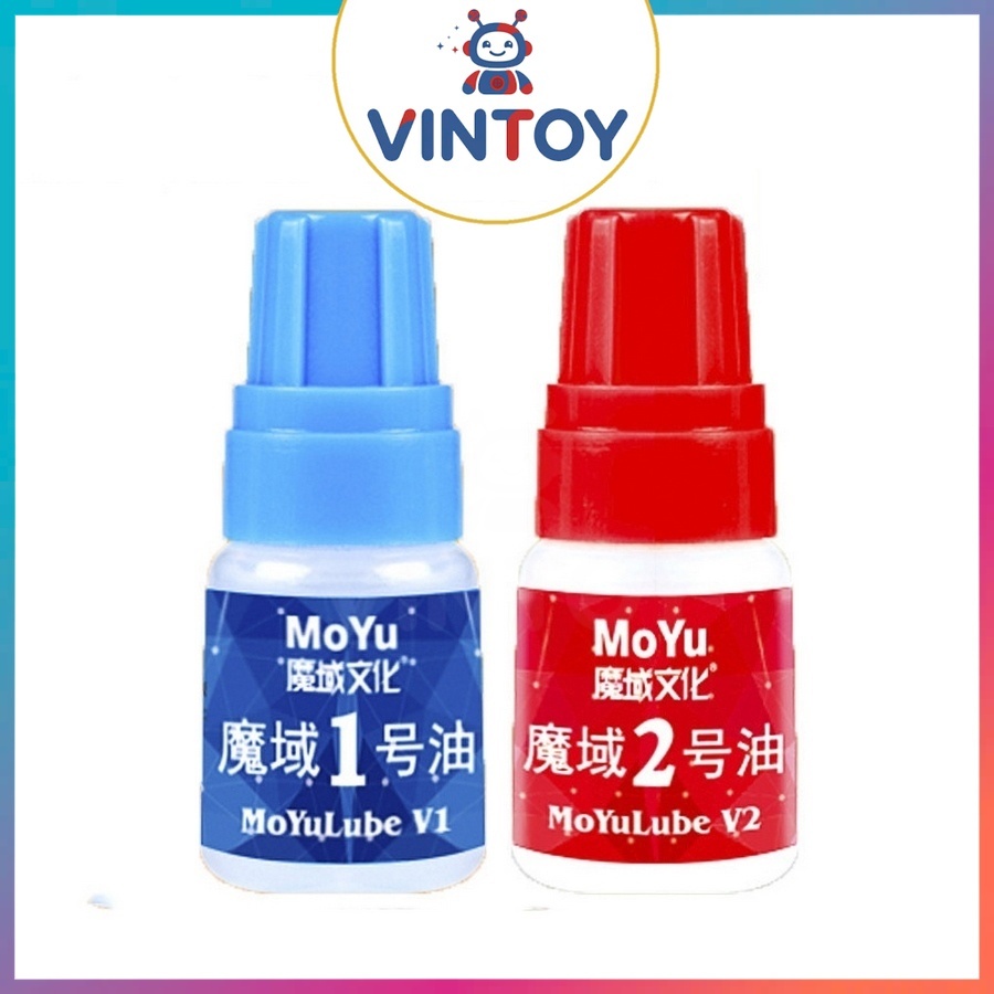 Dầu Bôi Trơn Rubik MoYu Lube V1 V2 V3 5ml Phụ Kiện Rubic Đồ Chơi Trí Tuệ Trẻ Em Phát Triển Tư Duy