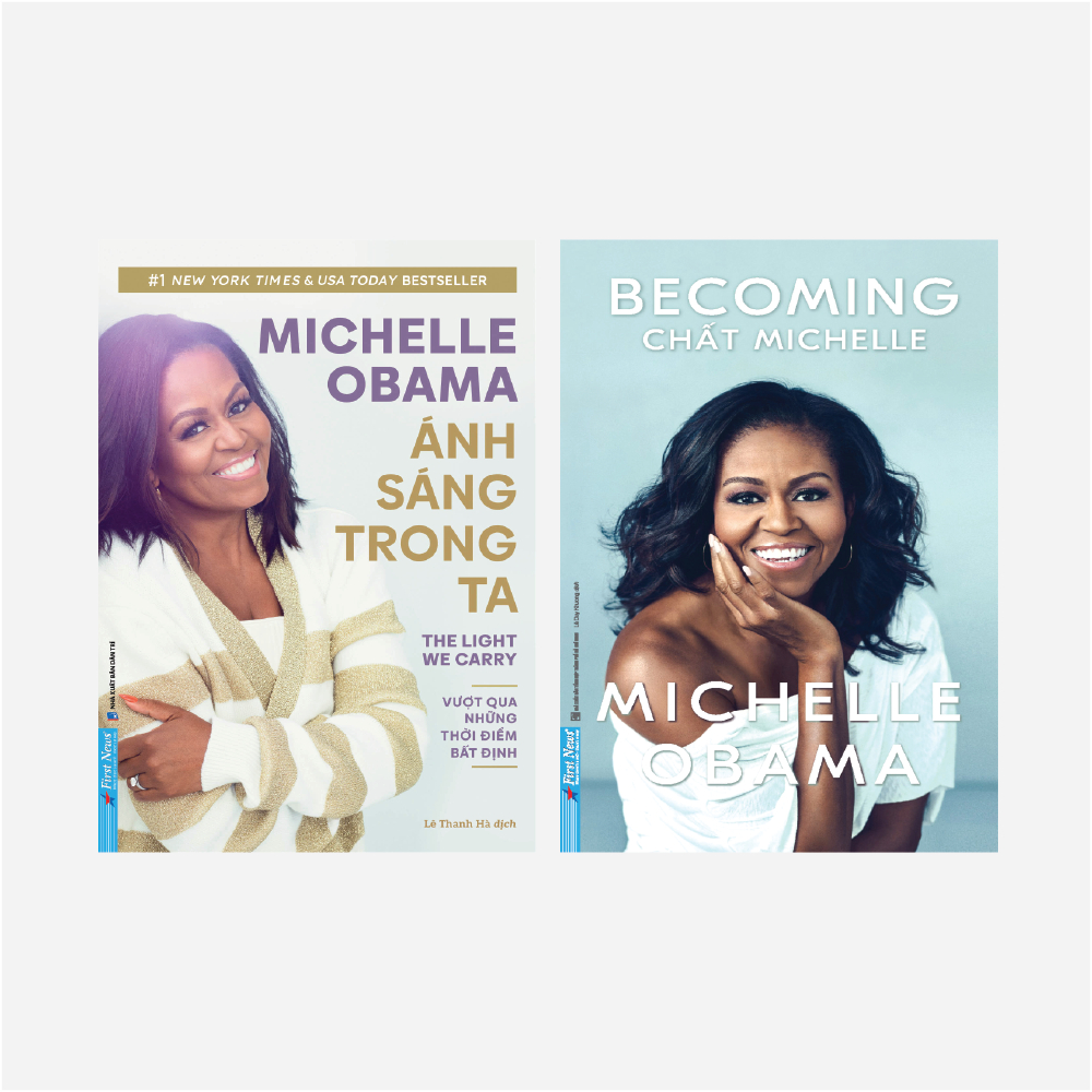 Sách Combo 2 Cuốn Tác Giả Michelle Obama