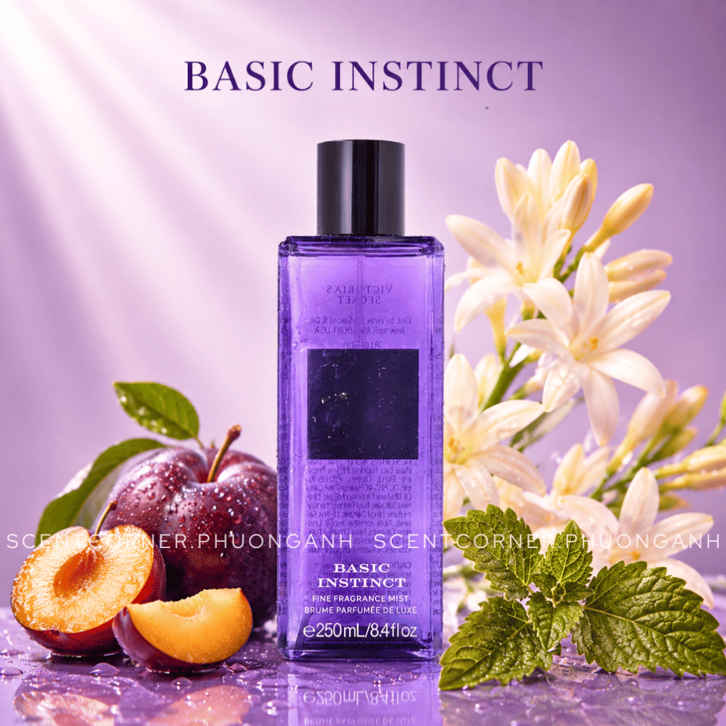 [ Mini để thử mùi ] BASIC INSTINCT - Xịt thơm Body Mist De Luxe