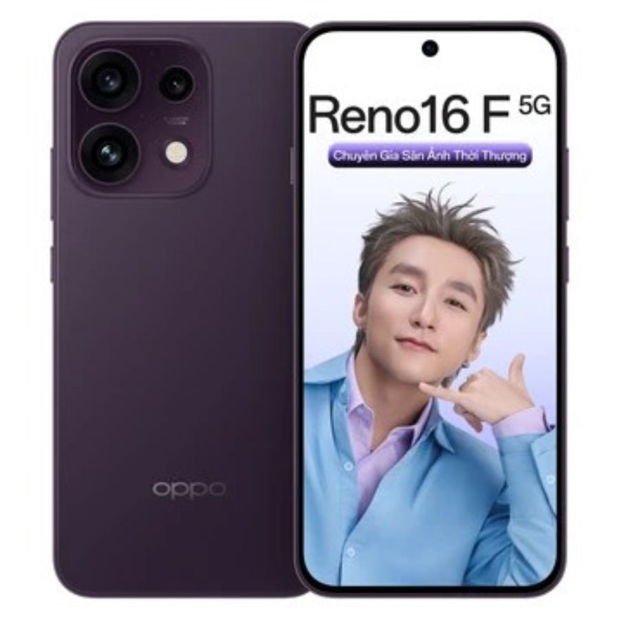 Điện Thoại OPPO Reno16 F 5G 8GB/256GB Camera Selfie 50MP Pin 7000mAh Sạc Nhanh 80W Chính Hãng | BigBuy360 - bigbuy360.vn